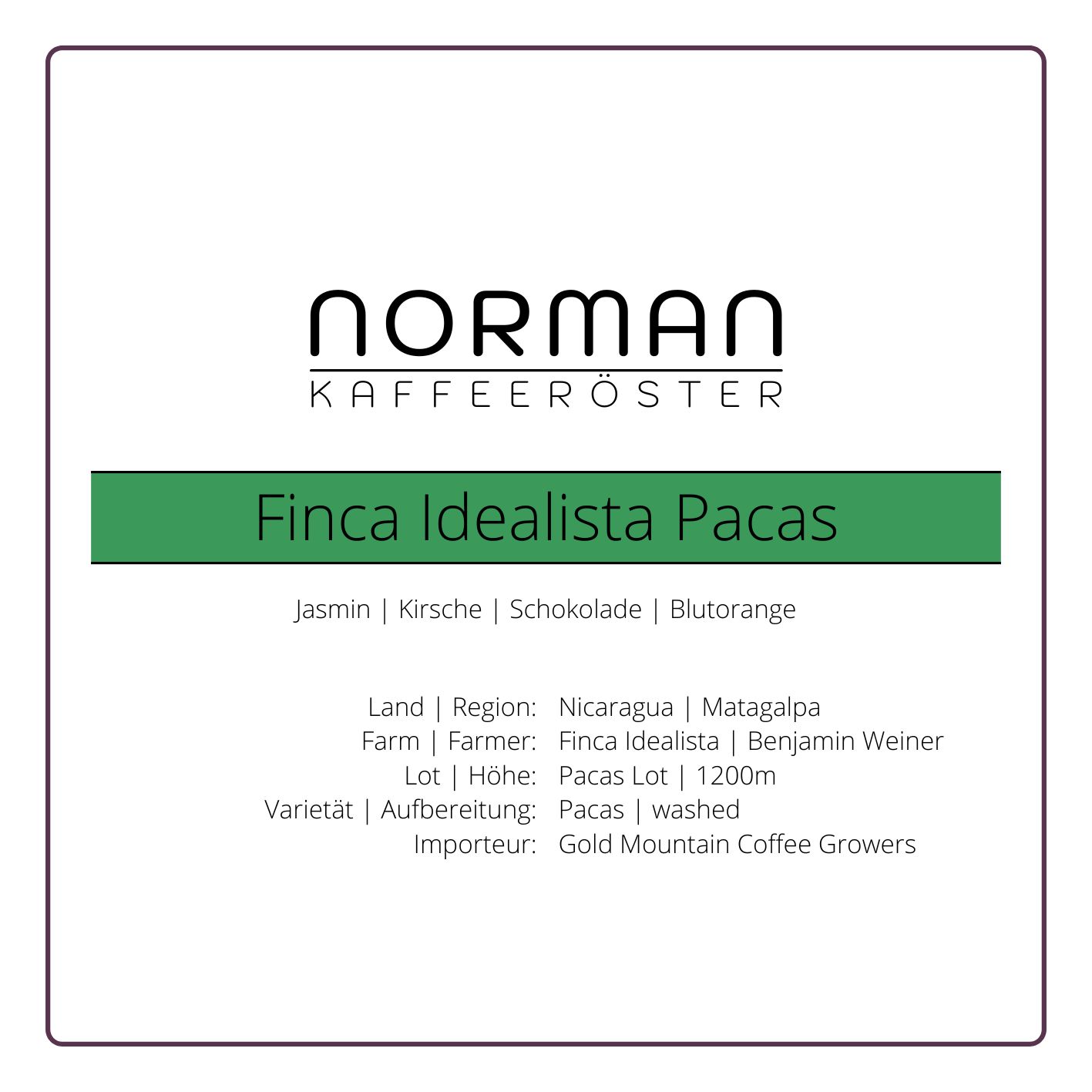 Finca Idealista Pacas – Espresso