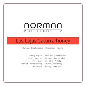 Las Lajas Caturra honey – Espresso